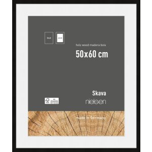 Nielsen cadru din lemn Skava negru 50x60 cm cu...