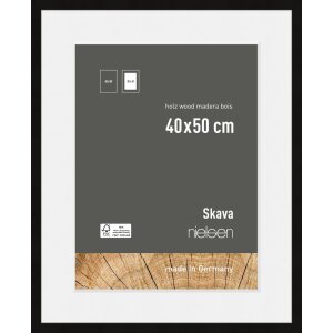 Nielsen cadru din lemn Skava negru 40x50 cm incl....