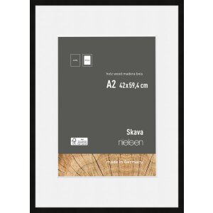 Nielsen cadru din lemn Skava negru 42x59.4 cm cu...