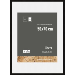 Nielsen cadru din lemn Skava negru 50x70 cm cu...