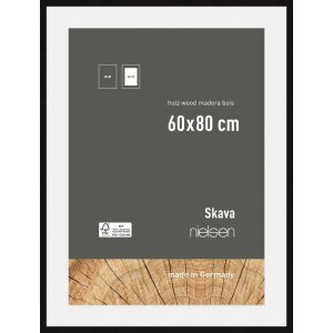 Nielsen cadru din lemn Skava negru 60x80 cm cu...