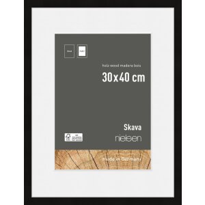 Nielsen cadru din lemn Skava negru 30x40 cm cu...