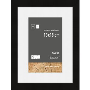 Nielsen cadru din lemn Skava negru 13x18 cm cu...