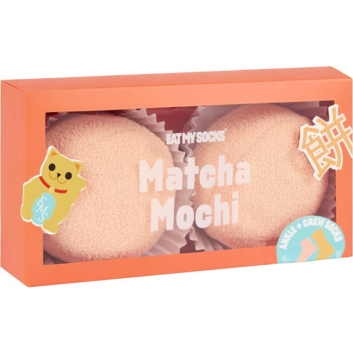 EatMySocks pachet dublu de șosete scurte și lungi Mochi Mango