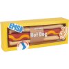 EatMySocks Șosete Hot Dog Idee de cadou amuzant șosete de vițel mix de bumbac 1 pereche