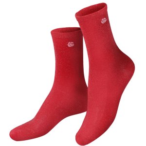 EatMySocks Șosete scurte Pretty Rose Red 100% bumbac Idee...