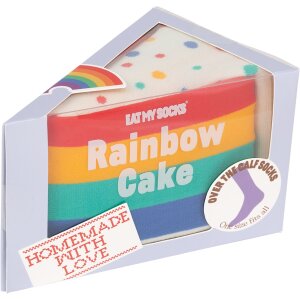 EatMySocks șosete lungi Rainbow Cake