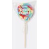 EatMySocks Șosete lungi Sweet Lollipop Rainbow Lollipop Dimensiune o mărime