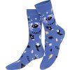 EatMySocks Șosete Zodiac crew cancer 1 pereche bumbac multicolor