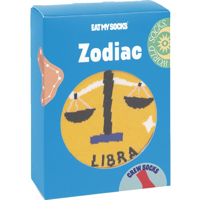 EatMySocks șosete echipaj semn zodiacal Balanță