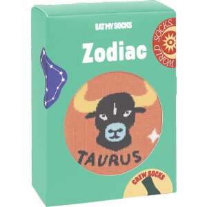 EatMySocks șosete echipaj semn zodiacal Taur