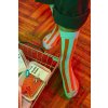 Eat My Socks Șosete de somon din Alaska 2-pack șosete scurte și lungi originale