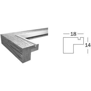 Walther MDF cadru din lemn Hygge 30x40 cm alb