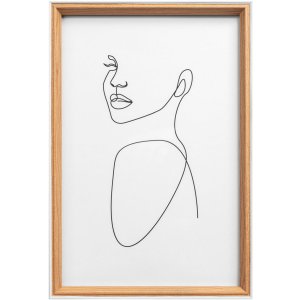 Walther cadru din lemn Silhouette MDF lemn 10x15 cm până la 30x40 cm geam transparent