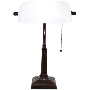 LumiLamp 5LL-5686 Lampă de masă alb 26x16x40 cm E27-max...