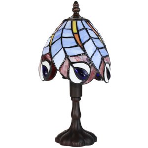 LumiLamp 5LL-6272 Lampă de masă Tiffany Ø 15x32 cm...