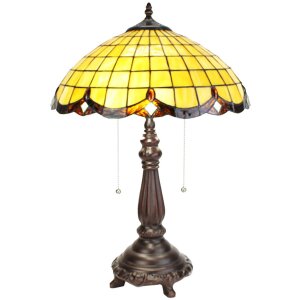 LumiLamp 5LL-6289 Lampă de masă Tiffany Ø 41x57 cm...