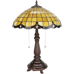 LumiLamp 5LL-6289 Lampă de masă Tiffany Ø 41x57 cm...