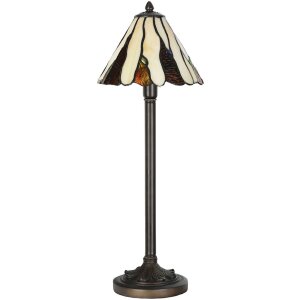 LumiLamp 5LL-6316 Lampă de masă Tiffany Bej Ø...