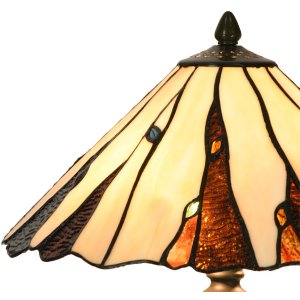 LumiLamp 5LL-6317 Lampă de masă Tiffany Ø 36x60 cm E14-max 2x40W