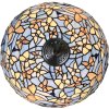 LumiLamp 5LL-6344 Lampă de masă Tiffany albastru Ø 40x60 cm E27-max 2x60W