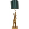 Clayre & Eef Lampă de masă Girafă Verde auriu 33x20x67 cm E27-max 1x60W