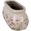 Clayre & Eef 6CE1602S Ghiveci de flori de interior roz bej 18x7x7 cm