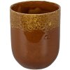 Clayre & Eef 6CEMU0136 Cană maro Ø 7x8 cm - 150 ml