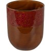 Clayre & Eef 6CEMU0138 Cană maro Ø 7x8 cm - 150 ml