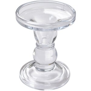 Clayre & Eef 6GL4402 Candelabru Coroană Transparent...