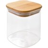 Clayre & Eef 6GL4417 Cutie de depozitare cu capac transparent 8x8x10 cm