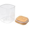 Clayre & Eef 6GL4417 Cutie de depozitare cu capac transparent 8x8x10 cm