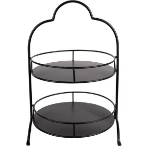 Clayre & Eef 6Y5243 etagere cu 2 niveluri negru...