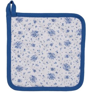 Clayre & Eef BRB45 Potholder bej, albastru 20x20 cm