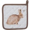 Clayre & Eef BSLC45 Potholder bej maro 20x20 cm