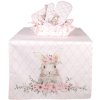 Clayre & Eef FEB44K Mănușă de cuptor pentru copii Roz 12x21 cm Bumbac Bunny