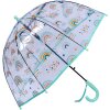 Juleeze JZCUM0012GR Umbrelă copii verde curcubeu Ø 65x65 cm