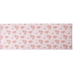 Clayre & Eef SWR64 Ruletă de masă roz 50x140 cm