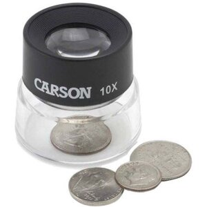 Carson LL-10 lupă de masă 10x 30mm lentile acrilice ușor...