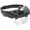 Carson MagniVisor Deluxe PRO Series LED Head Loupe cu 4 lentile - negru