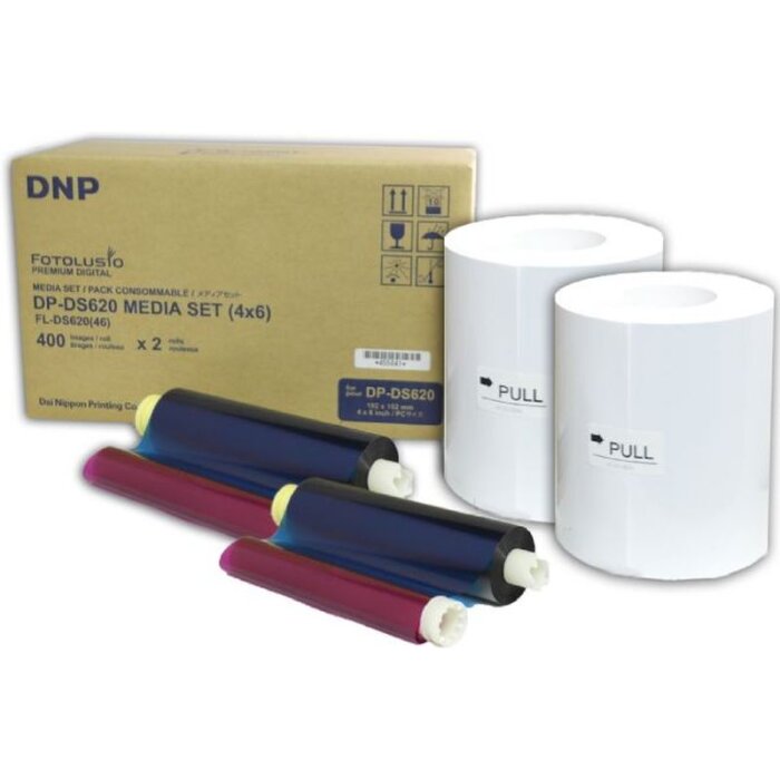 Hârtie DNP DM46620 2 role 400 buc. 10x15 pentru DS620