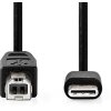 Cablu USB 2m USB-C la USB-B pentru imprimantă DNP