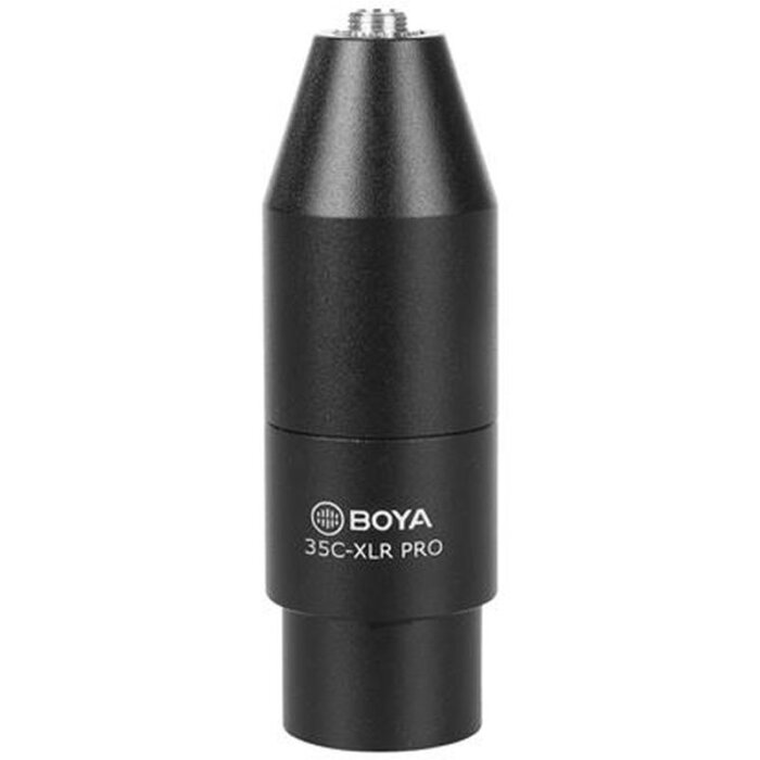 Boya 35C-XLR Pro Adaptor TRS la XLR 3.5mm Negru