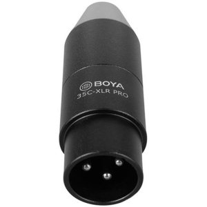 Boya 35C-XLR Pro Adaptor TRS la XLR 3.5mm Negru