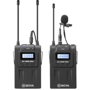 BOYA BY-WM8 Pro-K1 microfon lavalier fără fir pentru smartphone-uri DSLR 100m gamă