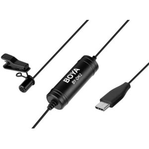 Boya BY-DM2 Microfon Lavalier USB-C Android Omnidirecțional 6m cablu Windscreen