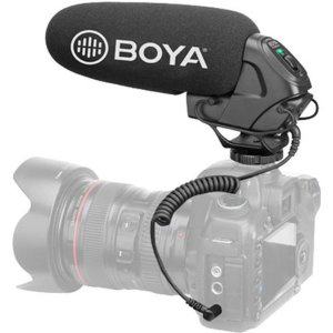 BOYA BY-BM3030 Microfon direcțional cu condensator supercardioid pentru camere video DSLR înregistratoare audio