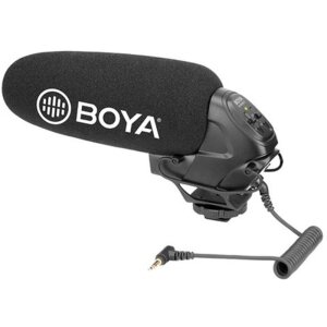 Boya BY-BM3031 Microfon direcțional condensator negru cu...