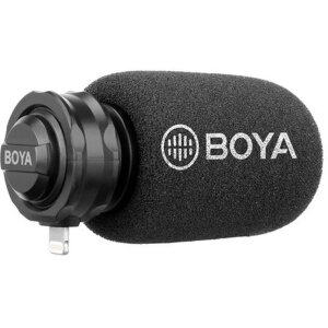 Boya BY-DM200 Microfon digital Shotgun pentru iOS...