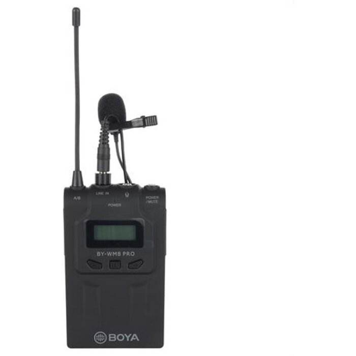 Boya BY-TX8 Transmițător fără fir BY-WM8 Pro Omnidirectional Lavalier Mic